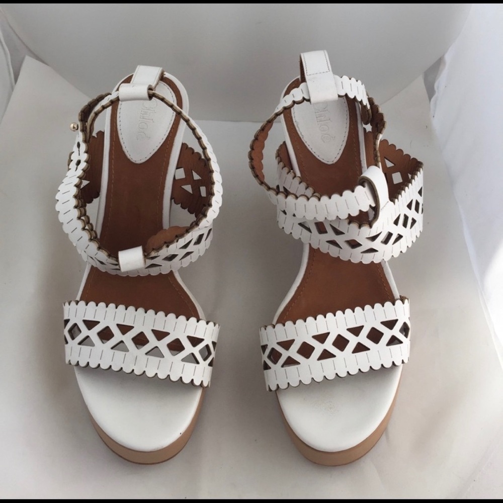 Authentic Chloe Wedges! - Picture 2 of 4